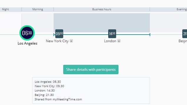 myMeetingTime Helps Schedule the Perfect International Meeting