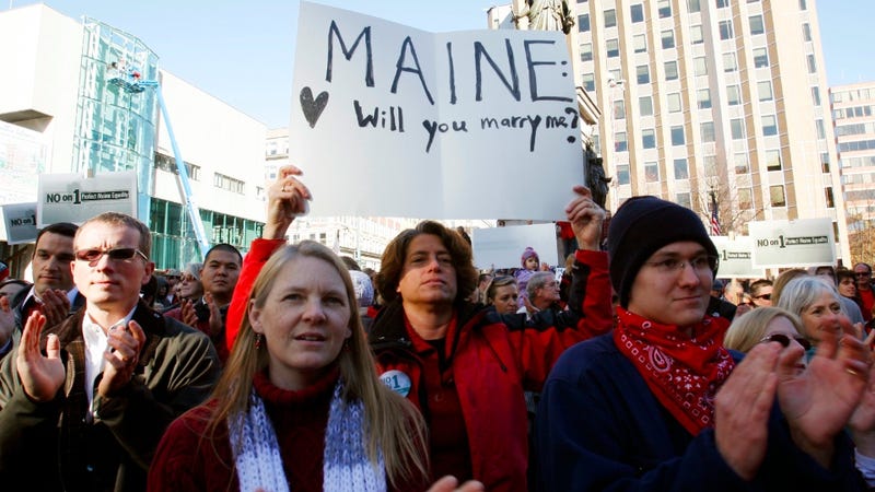 Gay Marriage In Maine Is Legal Starting At Midnight