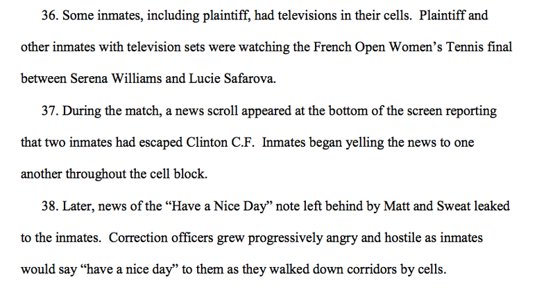 Clinton Correctional Inmate Says He Was Beaten, Deprived of Water After Prison Break