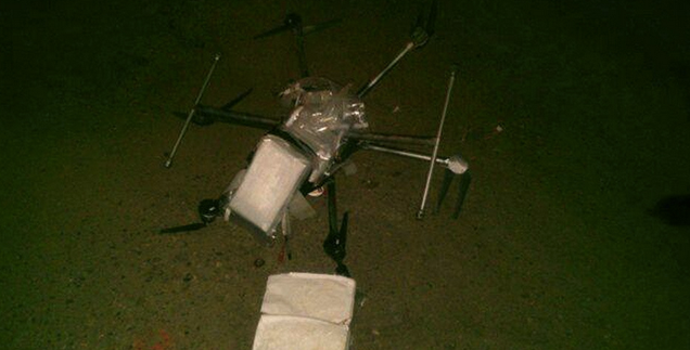 This Drone Crashed While Trying to Deliver 6lbs of Meth