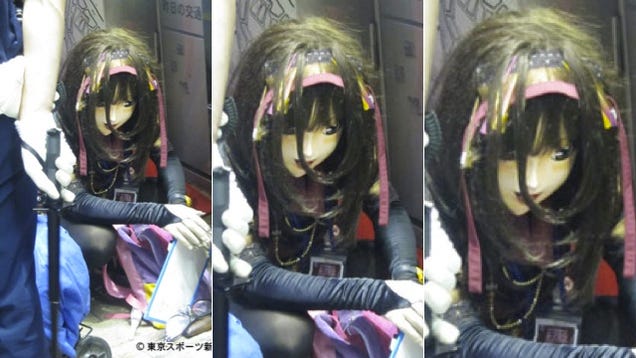 Tokyo Cops Stop Freaky Anime Lady