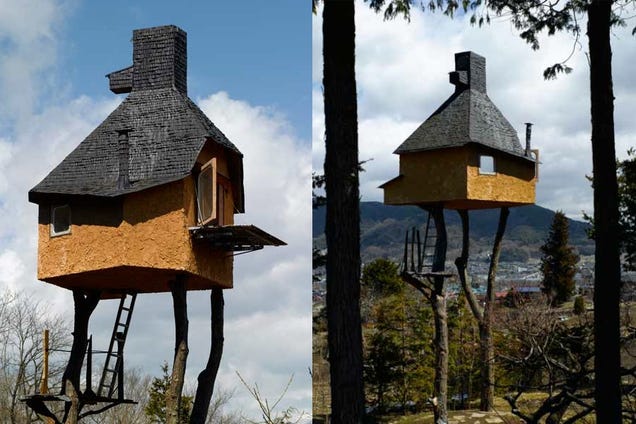 Las casas más fascinantes construidas sobre los árboles