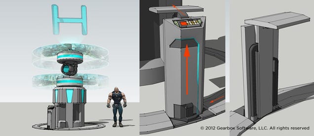 Some of The Concept Art Behind Borderlands 2