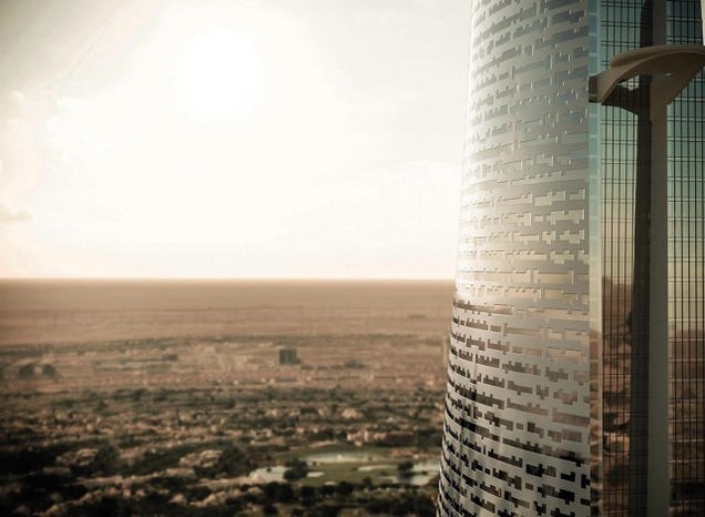 Someone wants to build a futuristic version of Sauron's tower in Africa