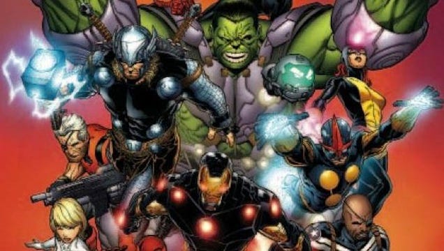 What the Hell Is Going on with the Avengers and X-Men in This Picture?