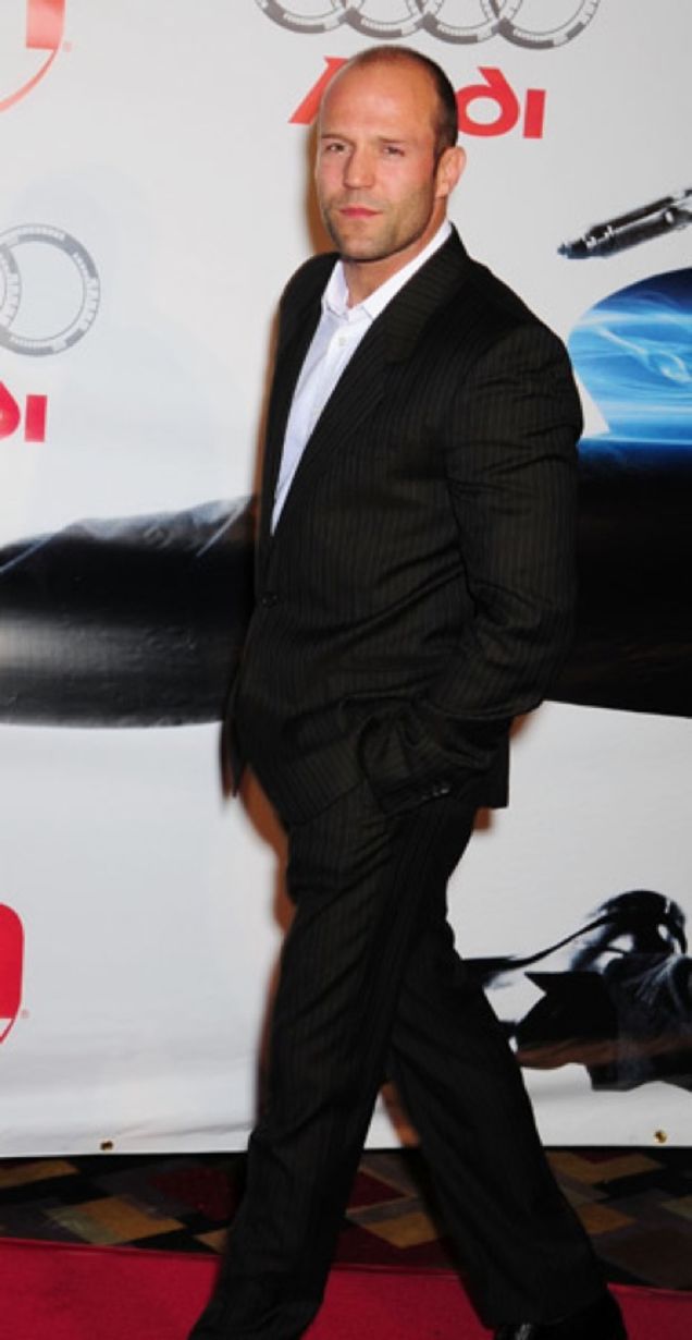 Jason Statham Squints And Struts