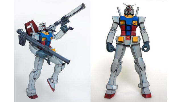 This Gundam Model Looks Right Out Of The Anime. Literally.