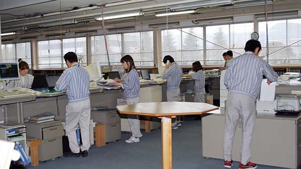 Canon Employees Are Forbidden to Sit Down, Walk at Normal Pace