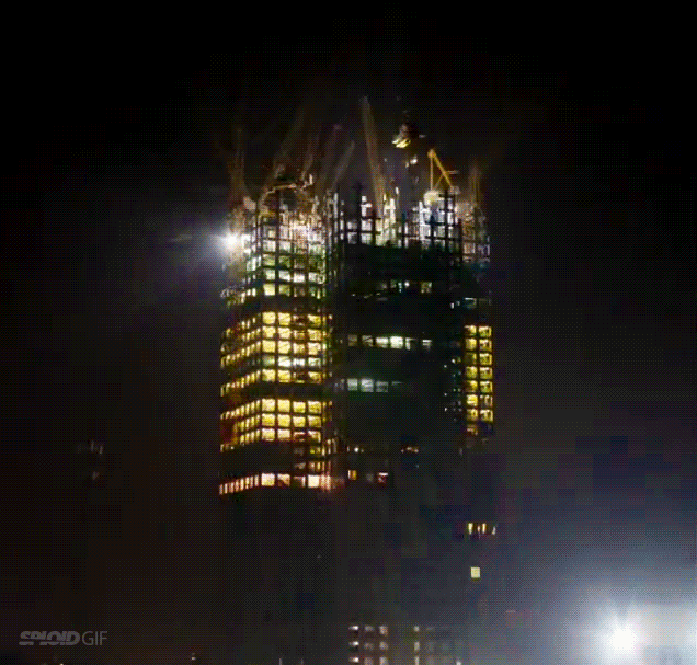 Wow, China builds complete 57-story skyscraper in record 19 days