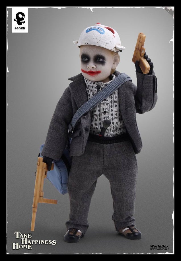 Please let this Joker Jr. Doll inspire a Dark Knight Babies line