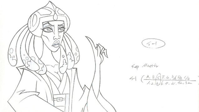 Concept Art from Lucas' forgotten Star Wars Animated Series