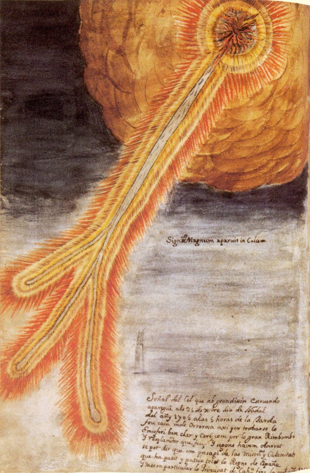 Stunning Depictions of Ancient Comets That Scared the Hell Out of Humans
