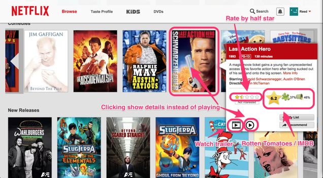 Flix Plus Adds Custom Shortcuts, Poster Hiding, and More to Netflix