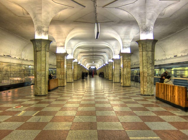 Moscow's Metro Isn't a Post Apocalyptic Wasteland. It's Actually Quite Lovely.