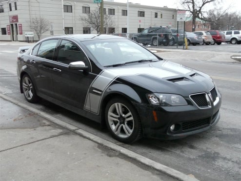 2008 Pontiac G8 Spotted, Decked Out In Racey Duds 2008 Pontiac G8 Spotted, Decked Out In Racey Duds