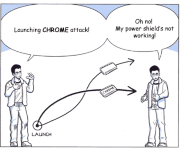 Uh oh, the b-tards got their hands on Google's Chrome comic