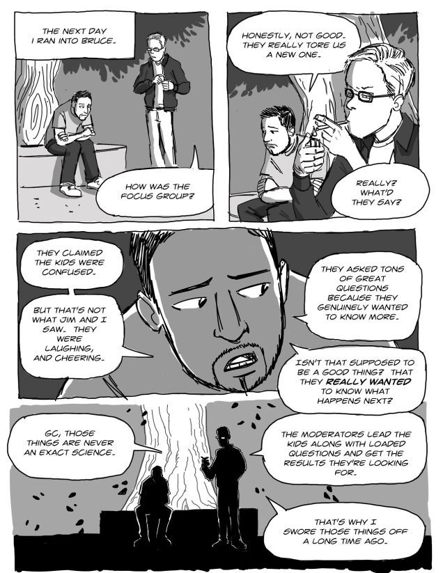 Green Lantern Producer's Comic Explains Why Animation Focus Groups Suck