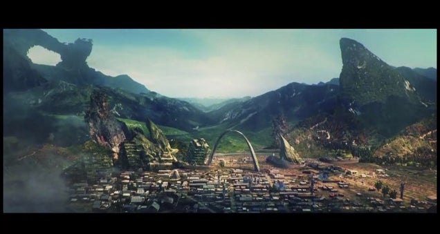 Concept art from Syfy's Space Western Defiance shows off future St. Louis
