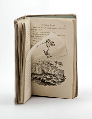 Beautiful 3D book art brings The Phantom Tollbooth and Stuart Little to life