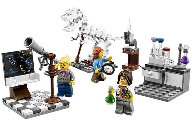 The Lady-Scientist Lego Set Is Now Available!