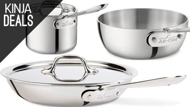 Budding Chefs Take Note: Amazon's Having an All-Clad Sale