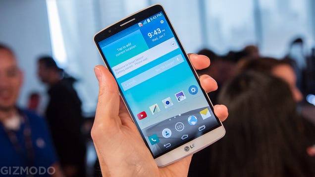 LG G3 Hands-On: Glorious Hardware, With Software That's Actually Usable
