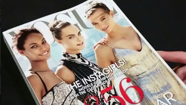 Vogue Put Three Models on Its September Cover