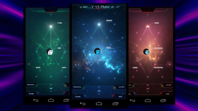 The Space Home Screen