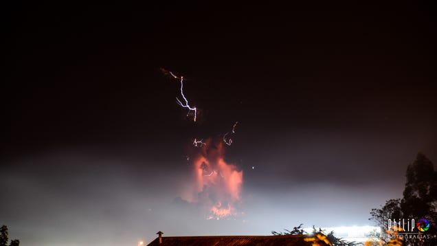 An Absolutely Massive Volcano Is Exploding In Chile Right Now