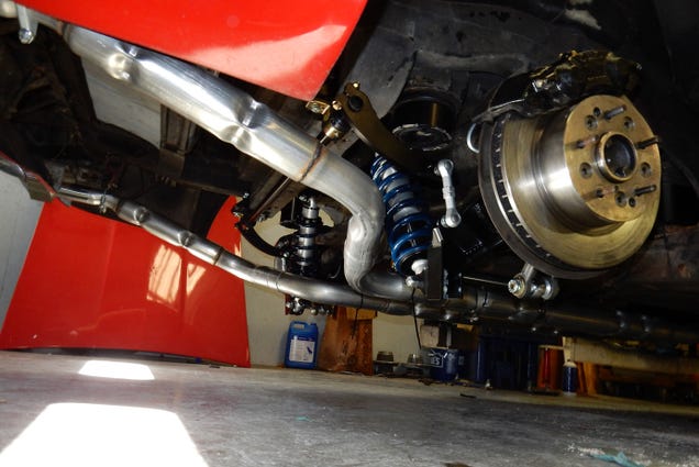 Ridetech C3 Corvette Suspension Part 3installed