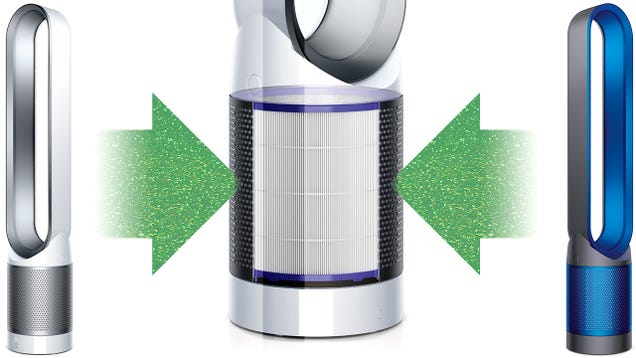 Dyson Put a Filter In Its Bladeless Fan To Cool and Clean a Room