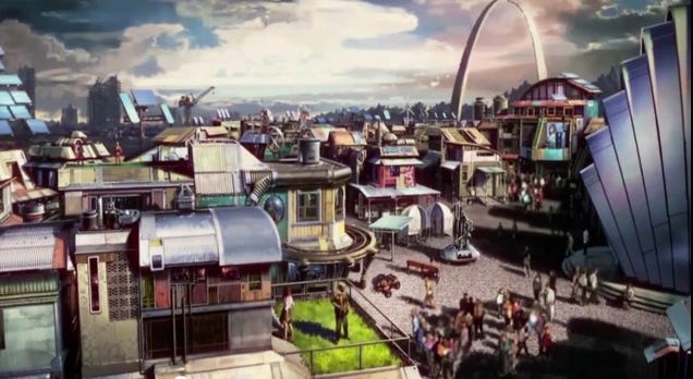 Concept art from Syfy's Space Western Defiance shows off future St. Louis
