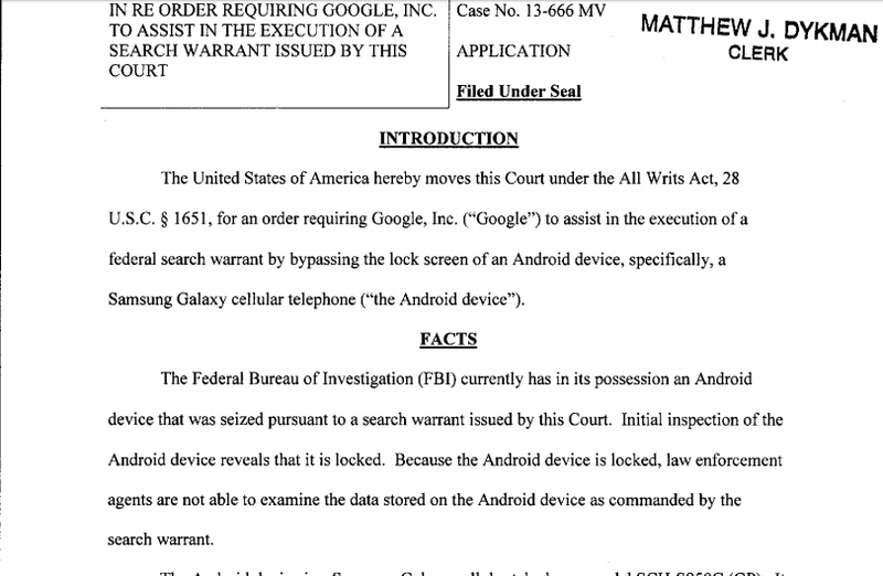 The Feds Ordered Google to Help Unlock Phones
