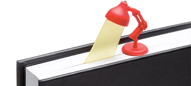 Adorable Desk Lamp Bookmark Sheds Light On the Last Page You Read