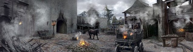 Game of Thrones concept art provides a raven's eye view of Westeros and beyond