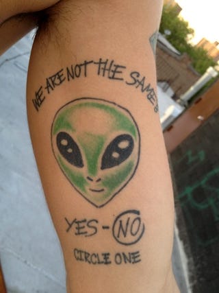 Riff Raff's Tattoos