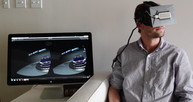 Using the Oculus Rift to Find Your Next Car
