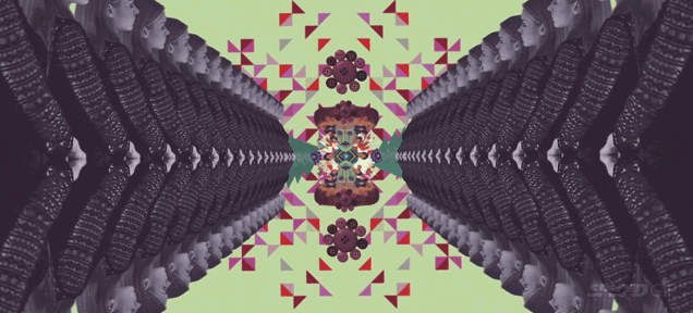 Kaleidoscopic music video drags you into cool psychedelic vortex