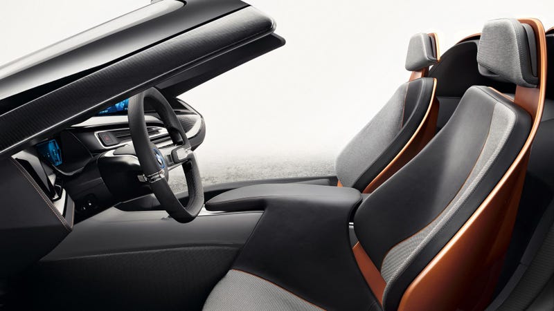 This BMW Concept Says No To Doors And Yes To A Huge Gesture-Controlled Screen