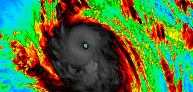 Hurricane Marie Strengthens to a Category 5 off the Mexican Coast