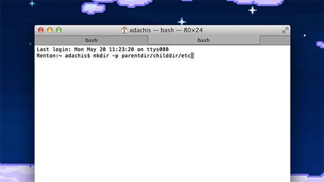 Create New Directories and Subdirectories with One Terminal Command