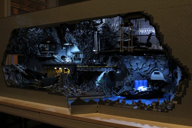 You Have to See This Incredible LEGO Batcave. No Excuses.