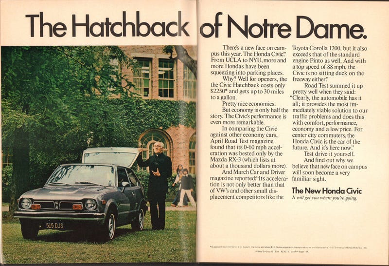 The Hatchback Of Notre Dame