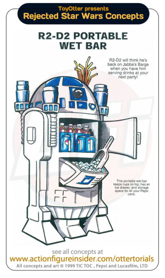 Rejected Star Wars Toys: George Lucas is denying you an inflatable Emperor's Throne!