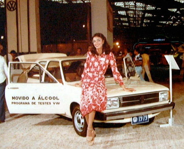The Volkswagen Booth Professionals Of The 1979 São Paulo Auto Show