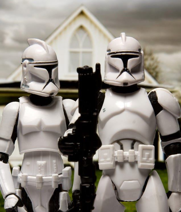 Famous Pictures Recreated With Star Wars Figures