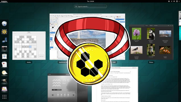 Most Popular Linux Desktop Environment: GNOME Shell