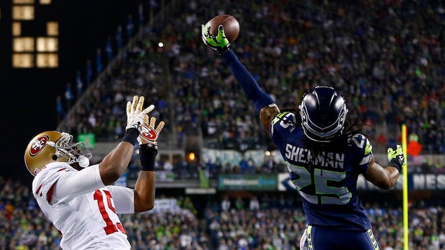 Super Bowl-Bound Seahawk Richard Sherman Wins Taunting Championship