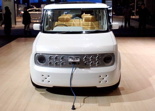 Nissan cube electric version #5