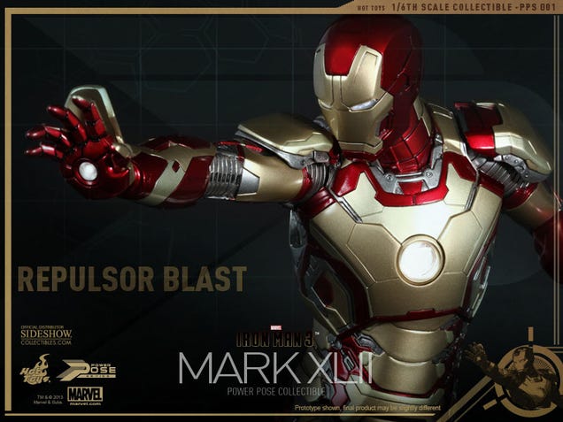 Iron Man's New Armour Can Fit On Your Desk